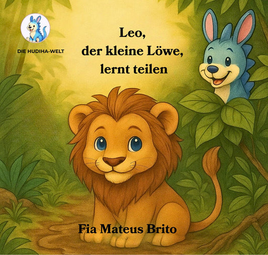Leo, der kleine Löwe, lernt teilen